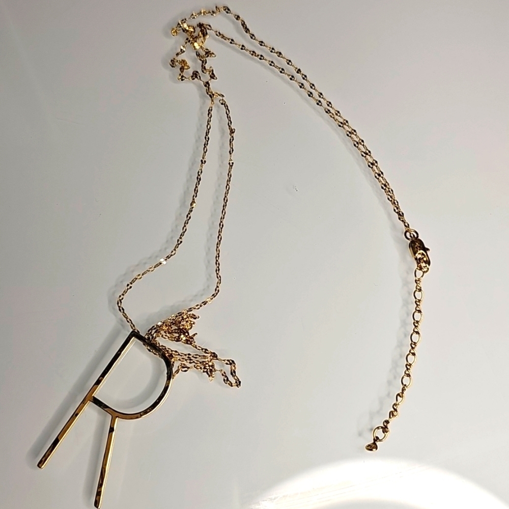 Anthropologie Gold Necklace